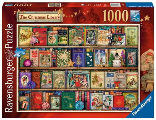 The Christmas Library - 1000 bitar_0