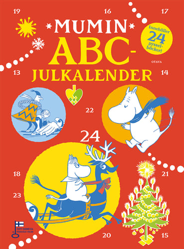 Mumin Julkalender med pysselböcker_0