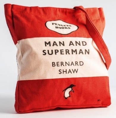 Man and Superman Book Bag_0