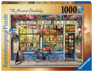The Greatest Bookshop - 1000 bitars pussel_0
