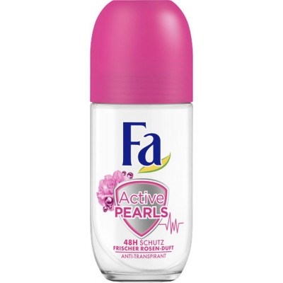 Fa Deo Roll-On Active Pearls Rose Fresh 50 ml _0