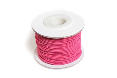 Elastiksnor 1,2Mmx25M Pink_0