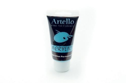 Artello acrylic 75ml Light Blue Permanent_0