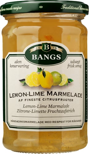 Bangs marmelade Lemon-Lime Marmelade 285 g | Hverdag.dk