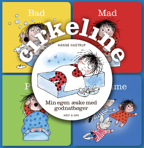 Cirkeline - Min egen æske med godnatbøger