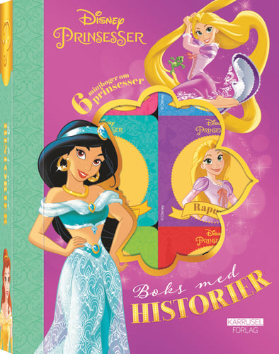 Disney Prinsesser - Boks med historier (med 6 minibøger) - picture