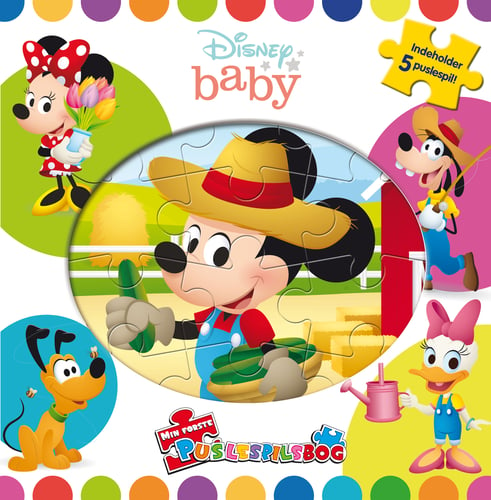 Disney Baby - Min første puslespilsbog (m. 5 puslespil)_0