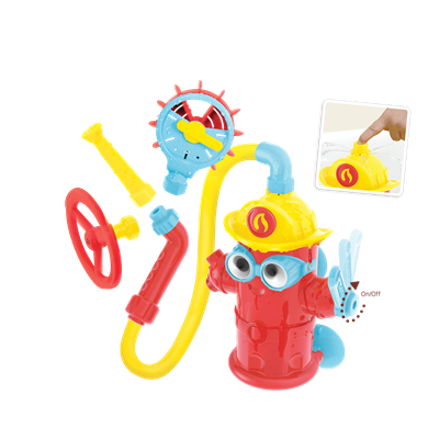Yookidoo - Ready Freddy Fireman Bath Toys (40204)_0