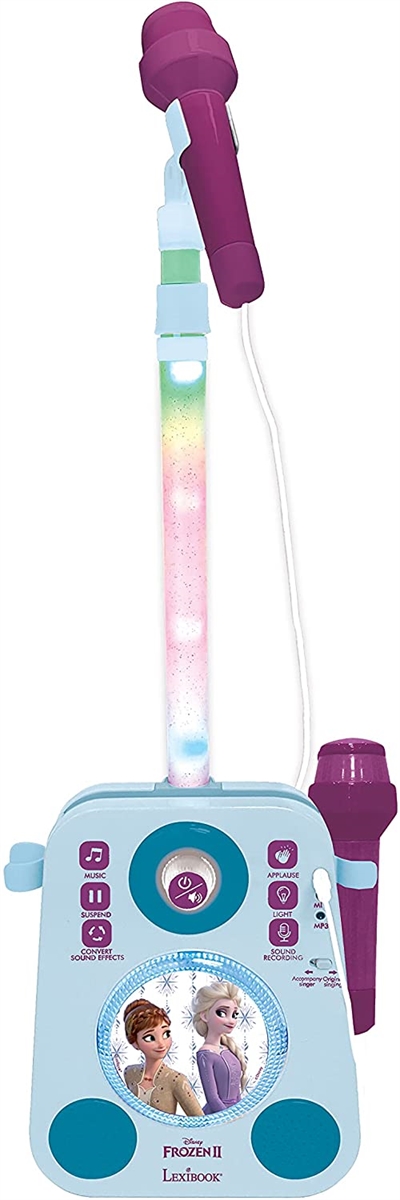 Lexibook - Disney Frozen - Karaoke w. Two Microphones (K140FZ)_0