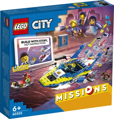 Lego City Missions Havpolitiets Detektivmissioner     - picture