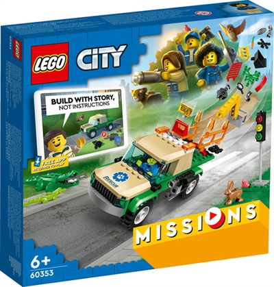 Lego City Missions Redningsmissioner For Vilde Dyr     - picture