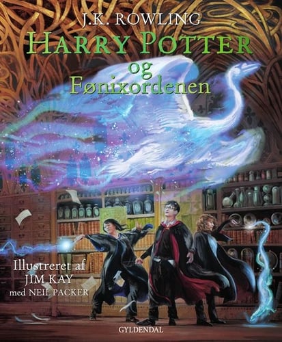 Harry Potter 5 - Harry Potter og Fønixordenen - illustreret_0