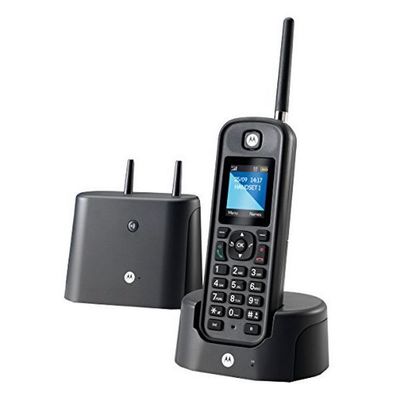 Trådløs telefon Motorola E52000X60T1GEF03 Sort_0