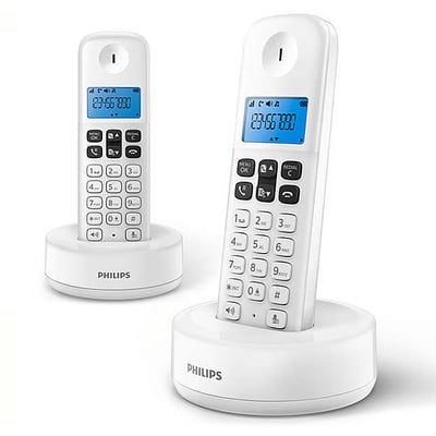 Kabelloses Telefon Philips D1612W/34 1,6" 300 mAh GAP (2 pcs) WeiæŸ_1
