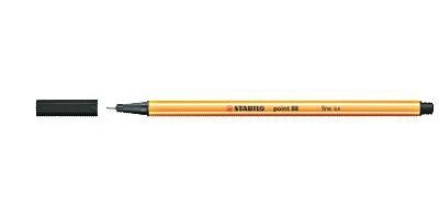 STABILO Point 88 Fineliner Schwarz 10 Stæ¼ck(e)_0