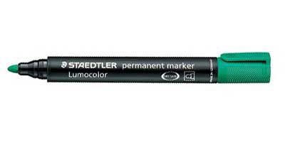 Staedtler Lumocolor Permanent-Marker Græ¼n Rundspitze 1 Stæ¼ck(e)_0