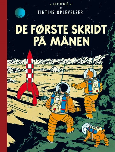 Tintin: De første skridt på Månen - retroudgave - picture