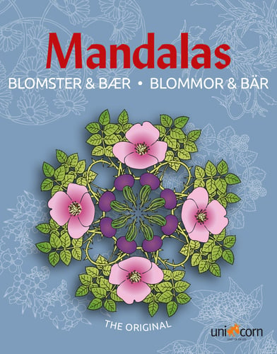 Mandalas med Blomster & Bær_0