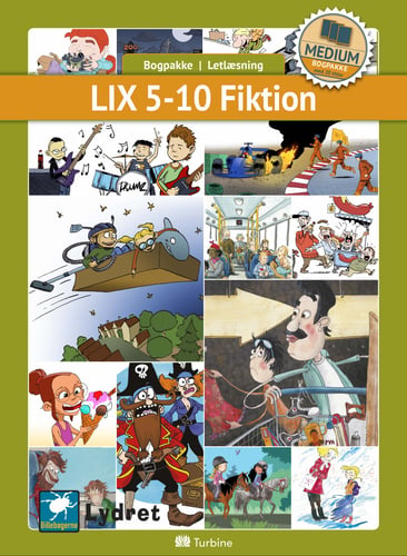 LIX 5-10 Fiktion (MEDIUM 20 bøger) - picture