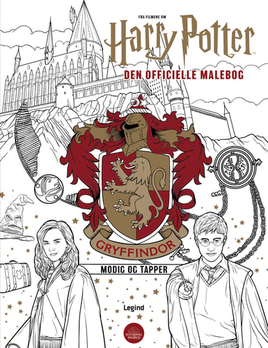 Harry Potter Gryffindor malebog - picture