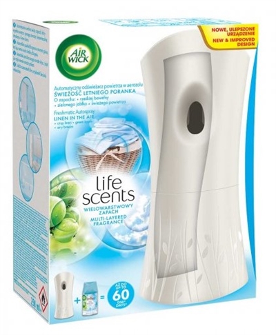 Air Wick Freshmatic luftfräschare + refill Fresh Linen 250 ml _0