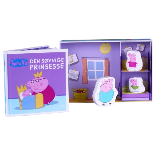 Gurli Gris - Den Søvnige Prinsesse - Bog med Træfigurere_0