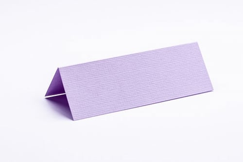 Bordkort 10x7cm violet tekstureret 10stk._0