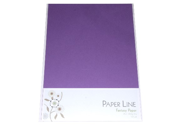 Fantasy karton 180g A4 10stk i pakke lilla_0