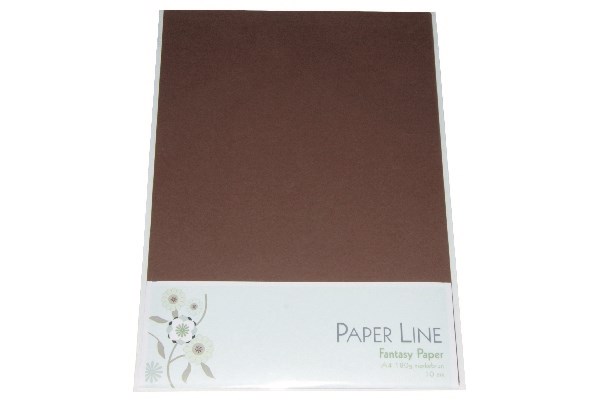 Fantasy cardboard 180g A4 10pcs in pack dark brown_0