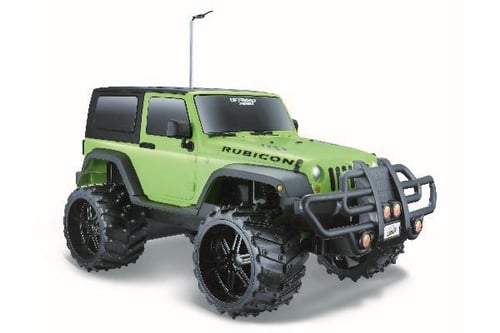 Off-Road Jeep Wrangler Rubicon 1:16 27/40Mhz green - picture