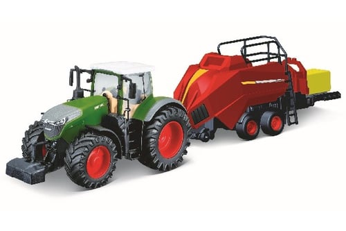 Tractor w/bale lifter Fendt 1050 Vario 10cm green_0