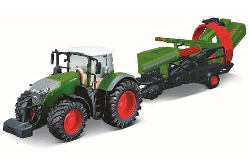 Tractor w/cultivator Fendt 1050 Vario 10cm green_0