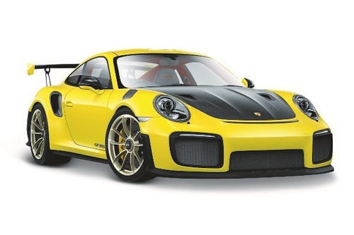 Porsche 911 Gt2 Rs 1:24, yellow_0