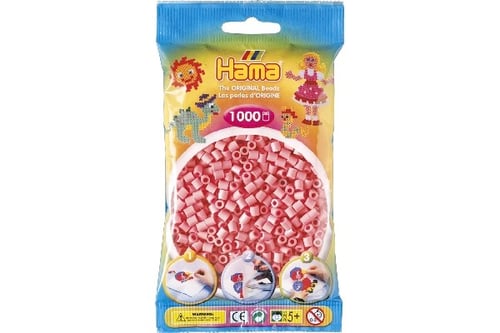 Hama Midi Perler 1000stk Pink_0