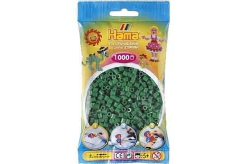 Hama midi perler 1000stk grøn_0