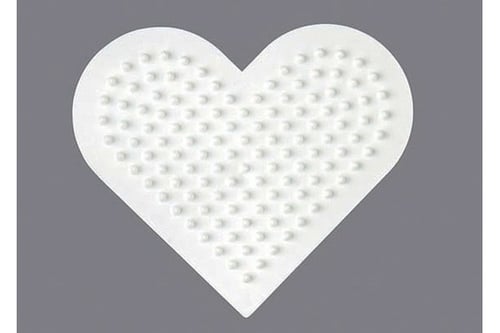 Hama stiftplade hjerte lille 8,5x7,5cm - picture