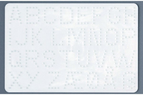 Hama stiftplade bogstaver 14,5x21,5cm_0