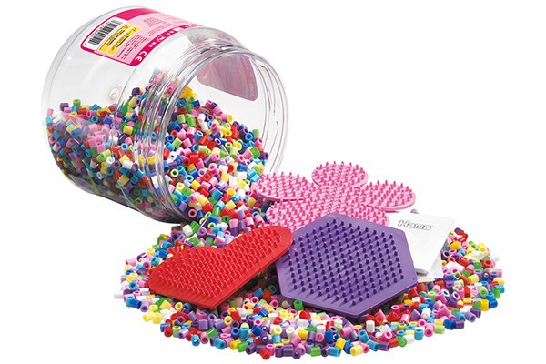 Hama perler 4000stk +3ass stiftplader_0