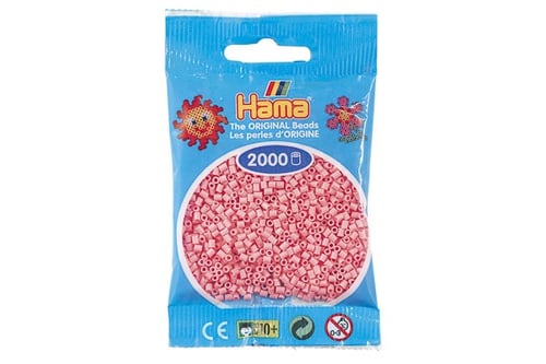 Hama mini perler rosa - picture