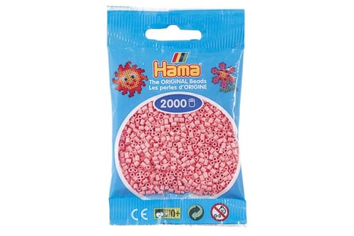 Hama mini perler rosa_0