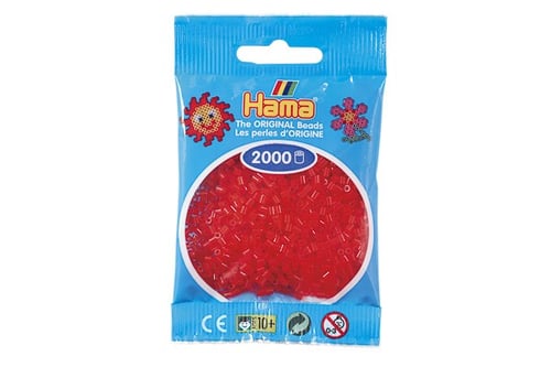 Hama Mini Perler Tr.Rød_0