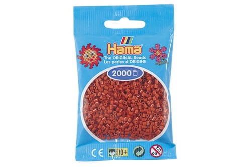 Hama mini perler mellem brun_0