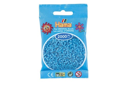 Hama mini perler asurblå_1