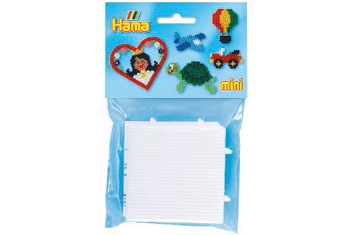 Hama mini 2stk stiftplader firkantet 7x7cm - picture