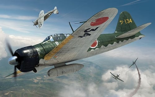 "Mitsubishi A6M2b Zero"