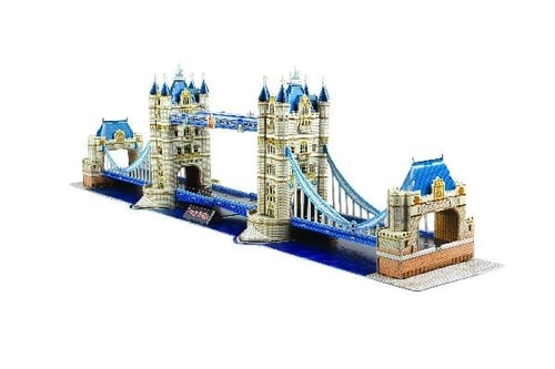3D Puzzle Tower Bridge_0