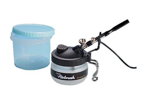 Airbrush Cleaning Set with Stand_0