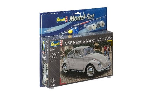 Revell Model Set - Volkswagen Beetle Limousine 68 - 1:24 Modelbyg_0