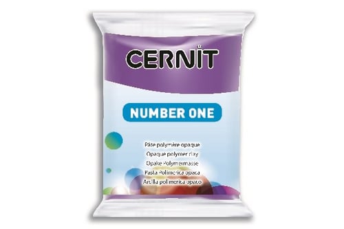 Cernit 900 Number One 56g lilla_1