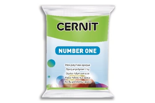 Cernit 611 Number One 56g lysegrøn_1